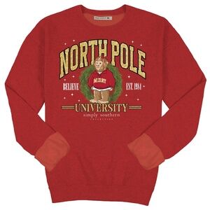 Simply Southern Red University Sweatshirt